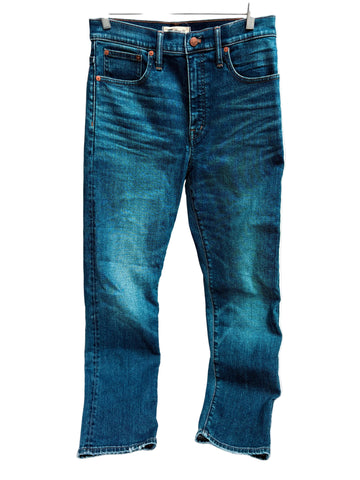 Madewell classic straight leg blue jeans