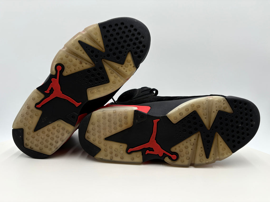 Nike Air Jordan #6 Retro Black Infrared (38466-060) Authenticated