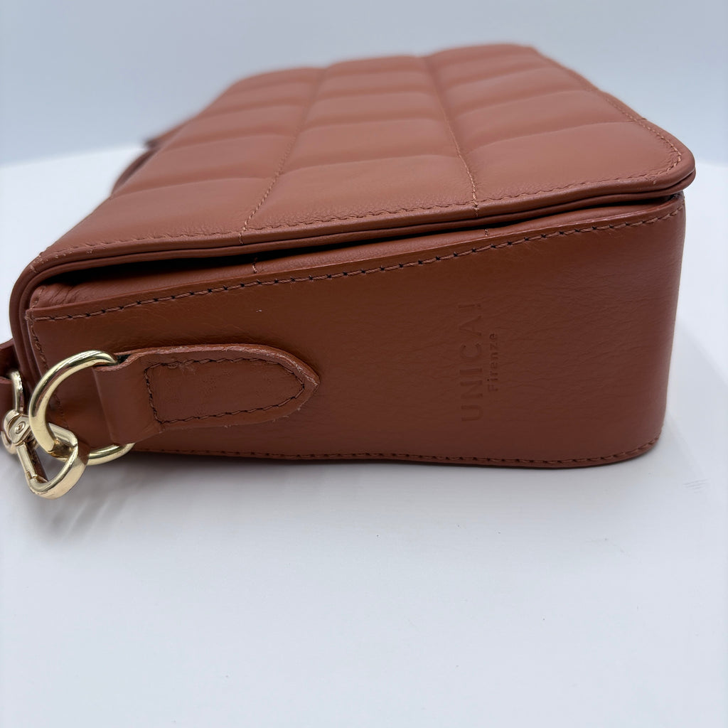 Borse In Bell Italian made, quilted leather, cross body purse