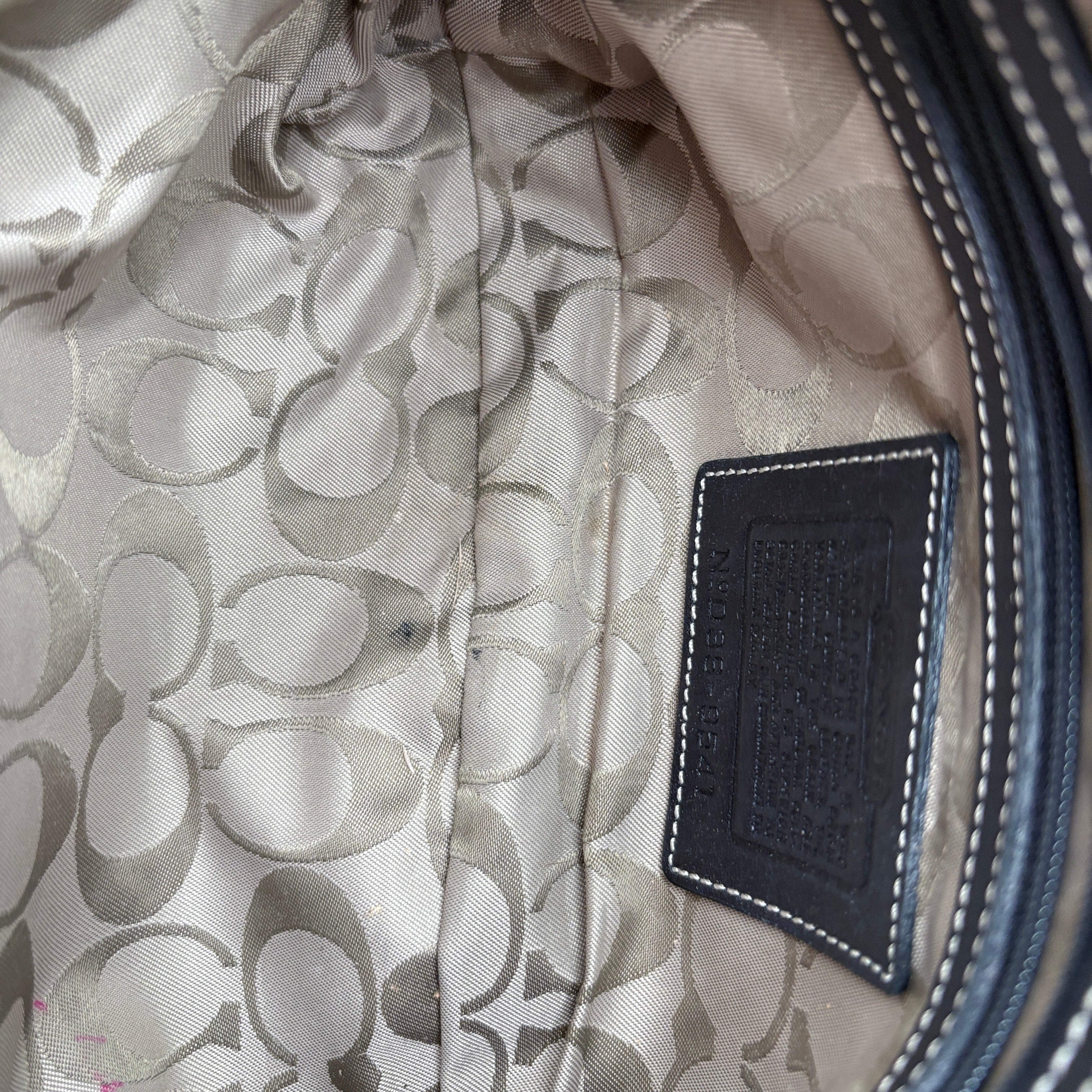 Authenticated Coach Hobo handbag purse