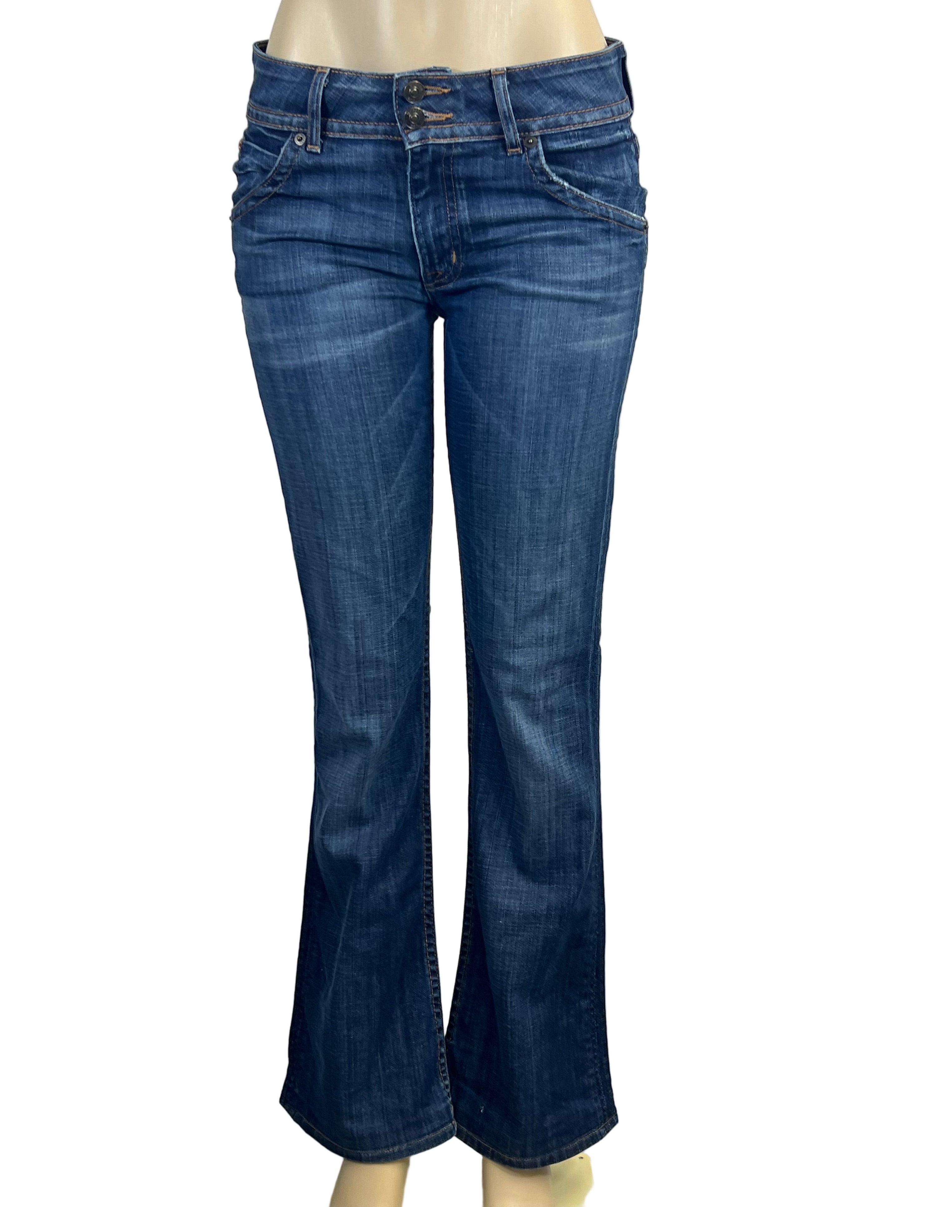 Hudson bootcut Jeans, waist 27"