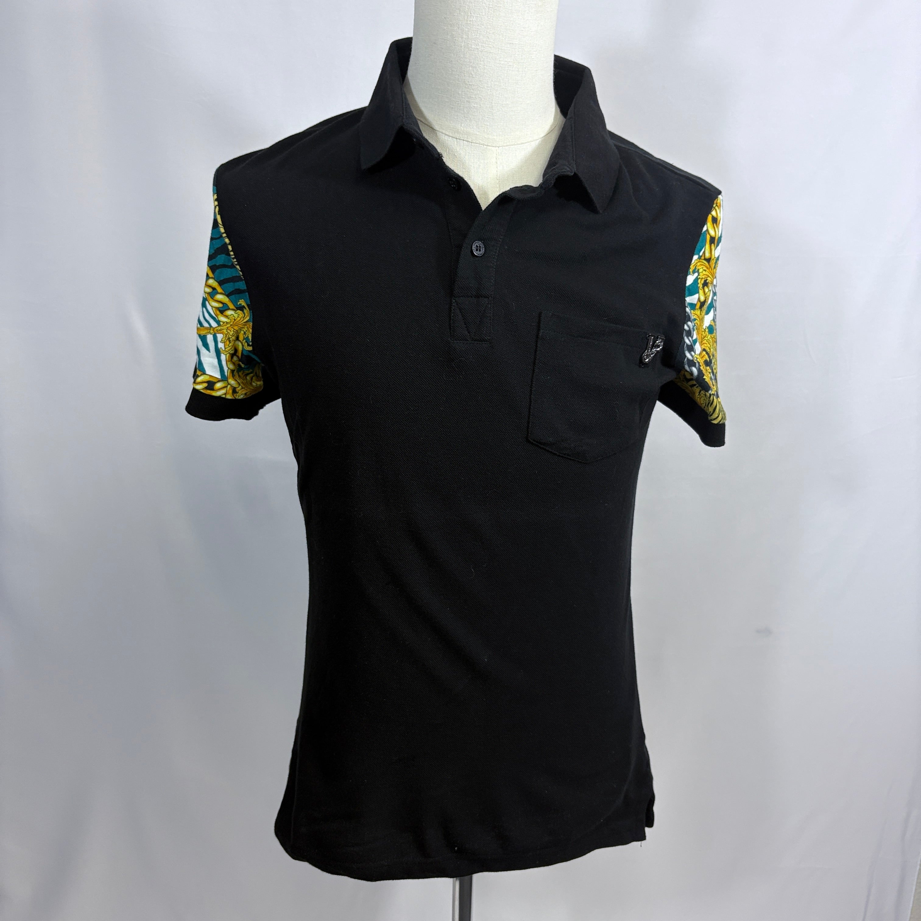 Authenticated Versace Men's Polo shirt, size small
