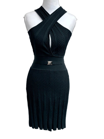 Authenticated Versace Sleeveless Dress