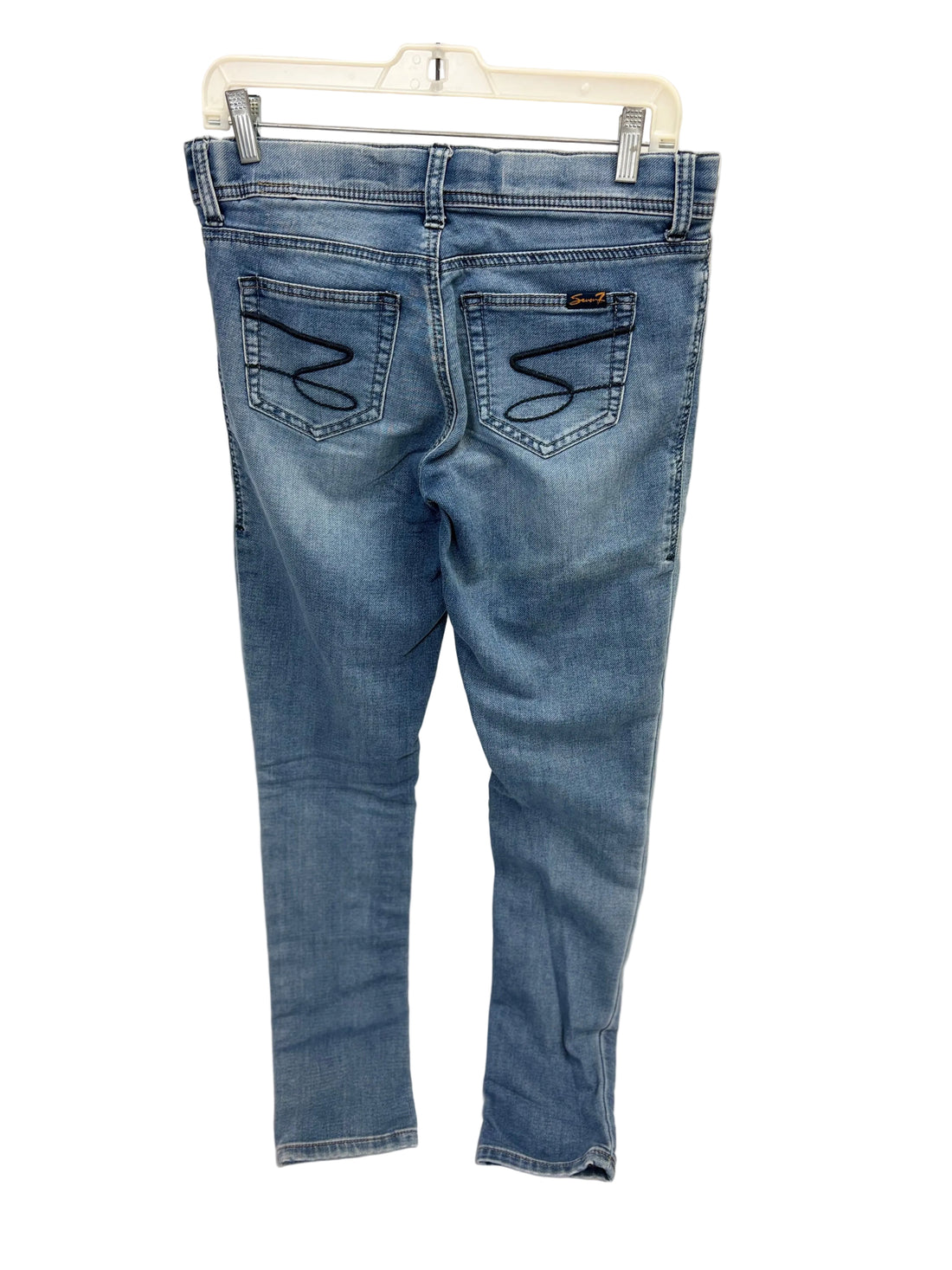 Seven7 skinny blue jeans