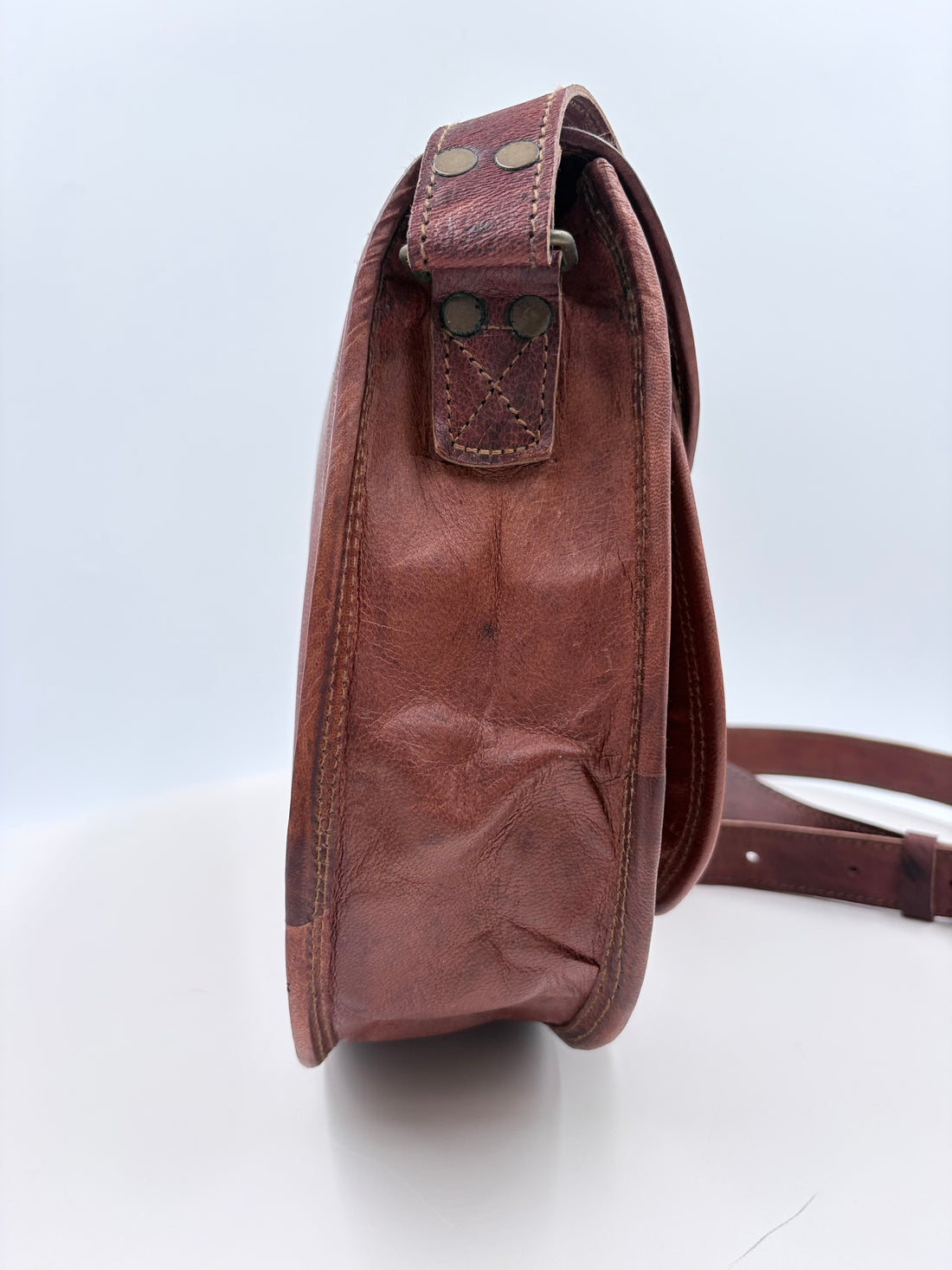 Satchel and Pable vintage purse, beautiful leather