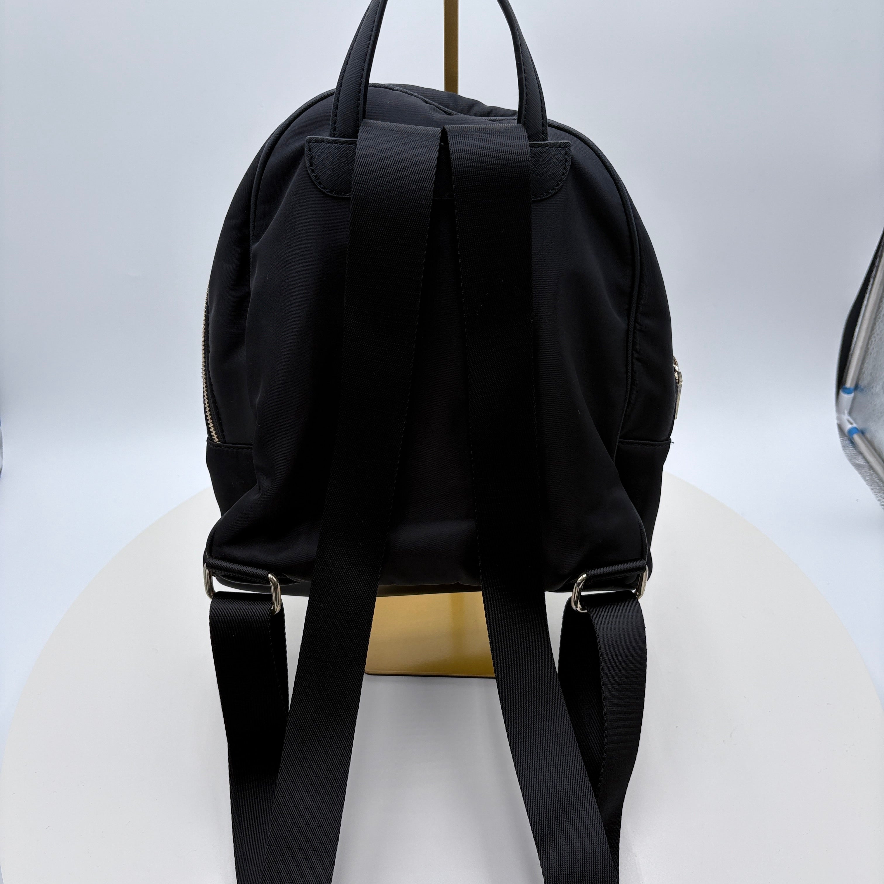 Karl Lagerfeld Nylon black Backpack purse