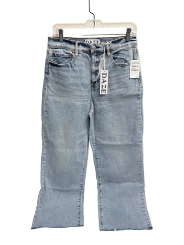Daze wide leg blue jeans, NWT
