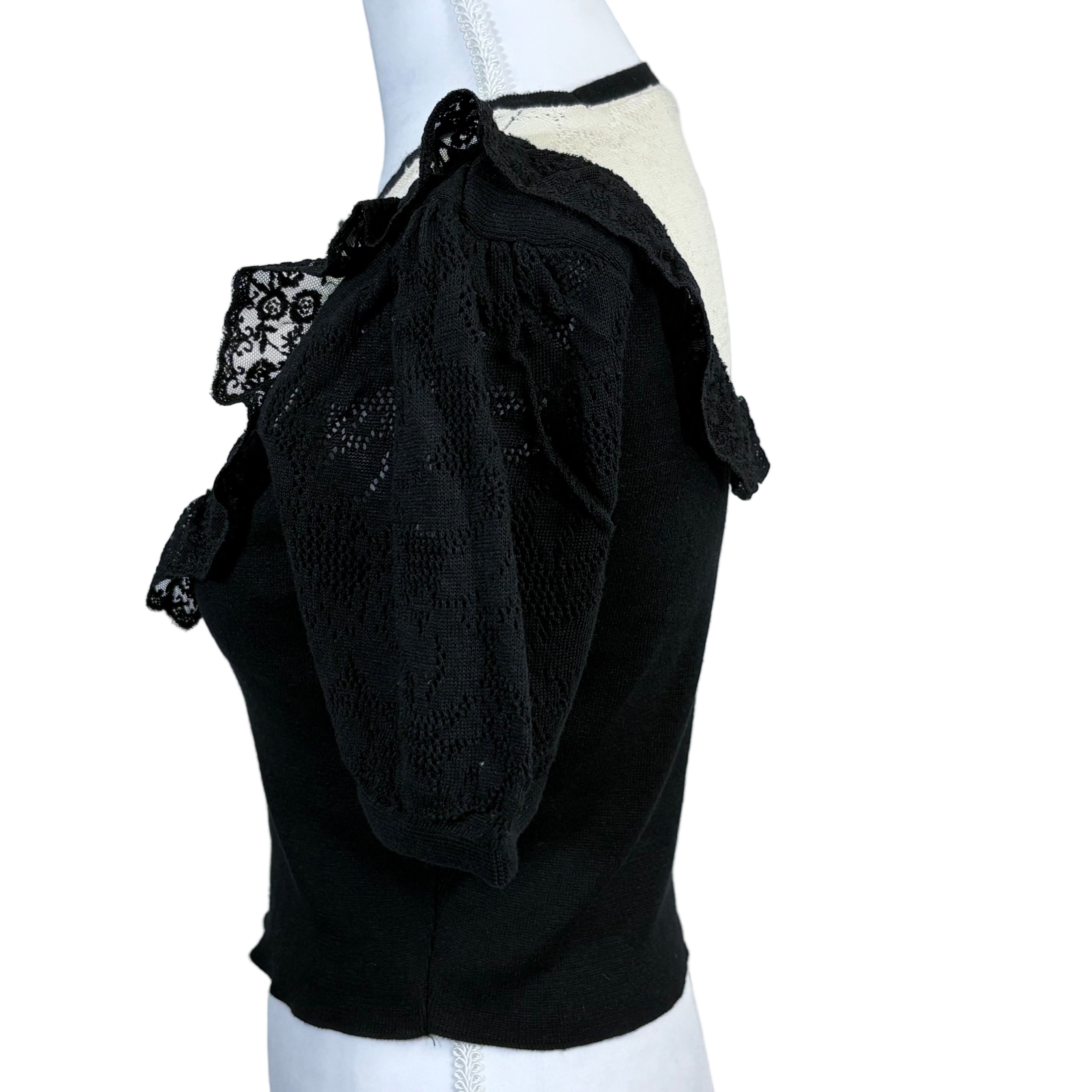 Zara women's short sleeve top, size small