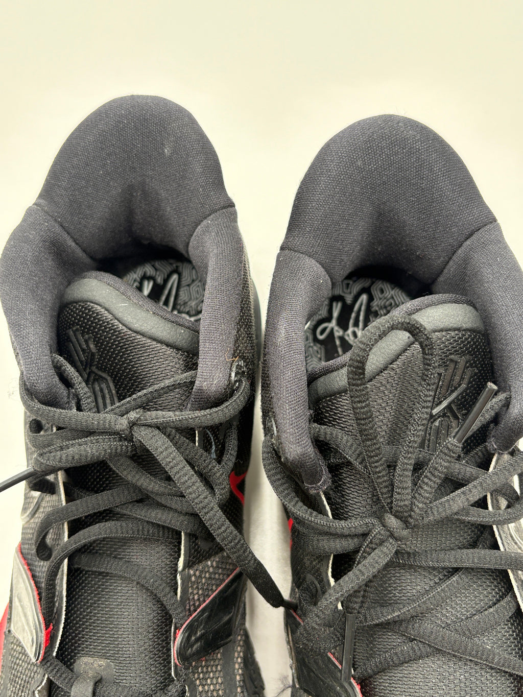 Authenticated Nike Kyrie 7, Black & University Red (CQ9326-001)