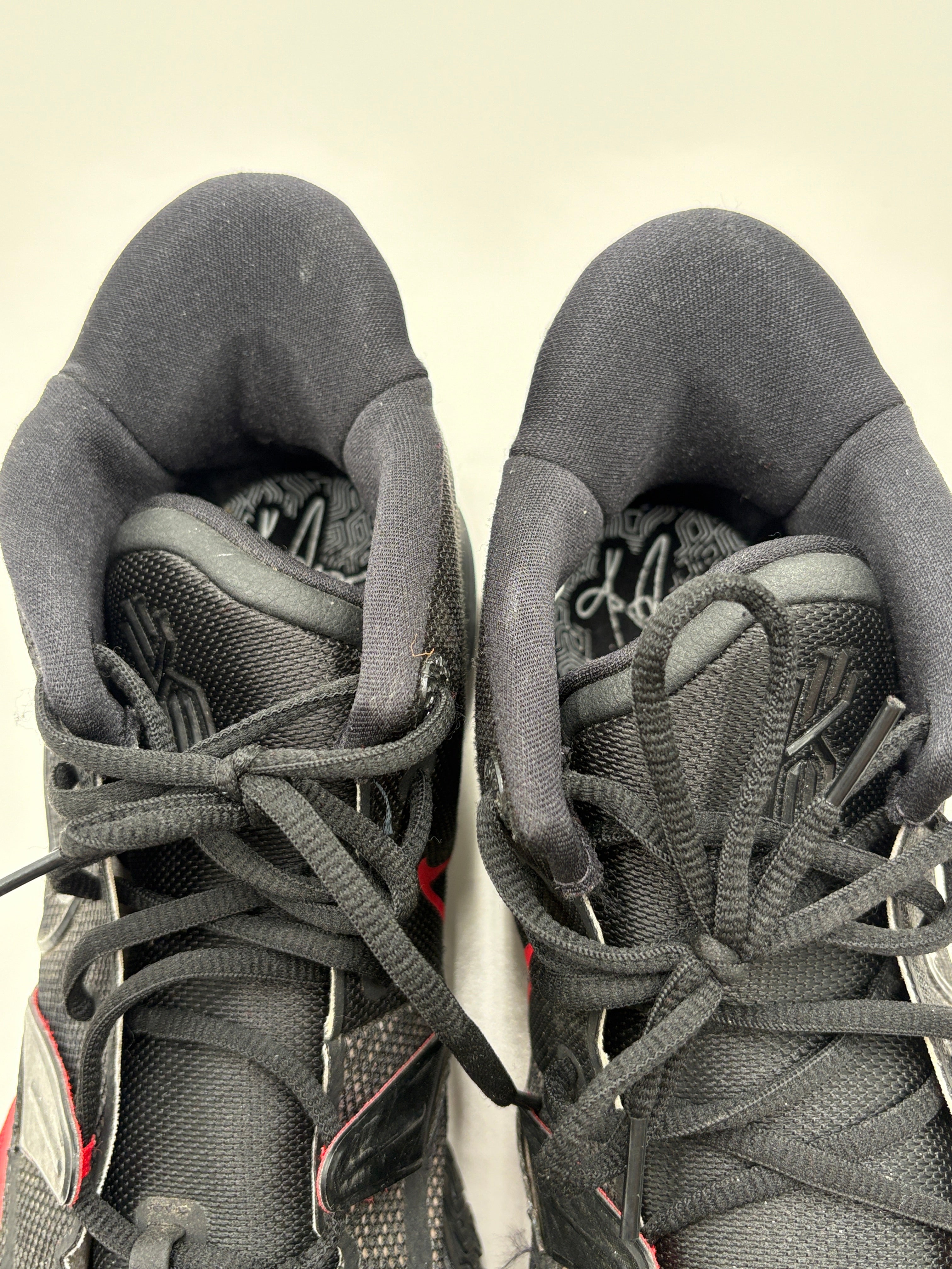 Authenticated Nike Kyrie 7, Black & University Red (CQ9326-001)