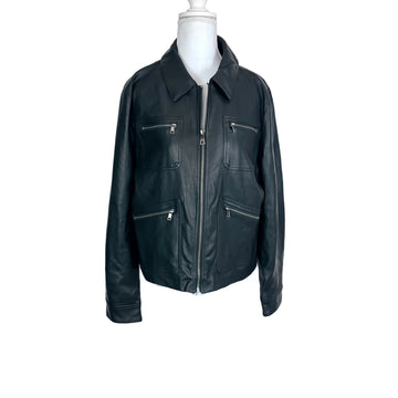 Philosophy faux leather jacket, size large, NWT