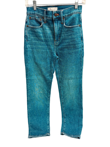 Madewell Classic Straight blue jeans