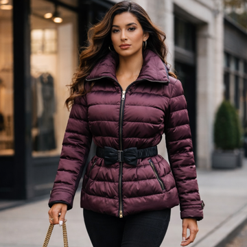 Authenticated Burberry Down-Filled Puffer Jacket – Women’s Size Large