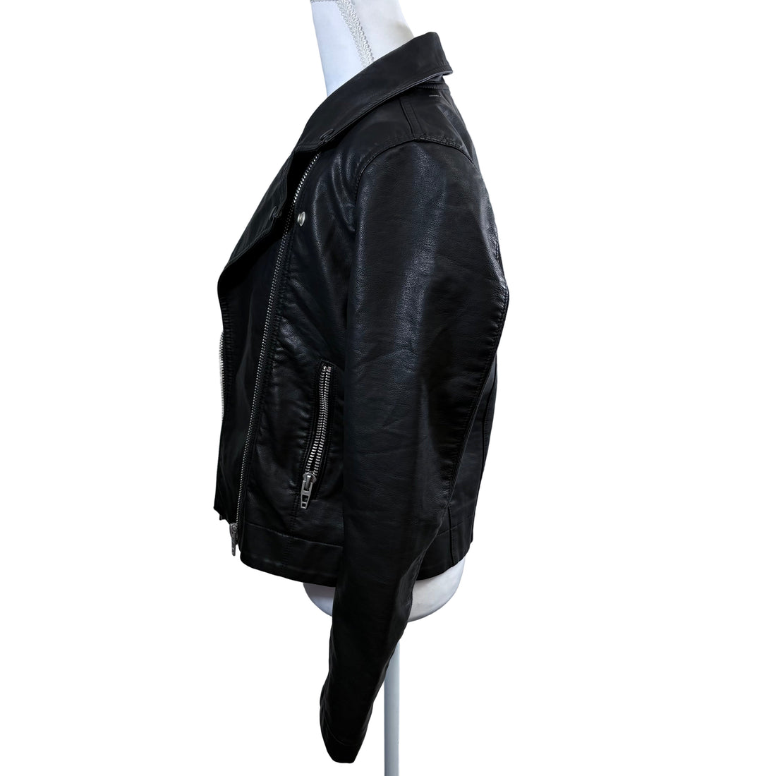 Blank New York faux leather jacket, size medium