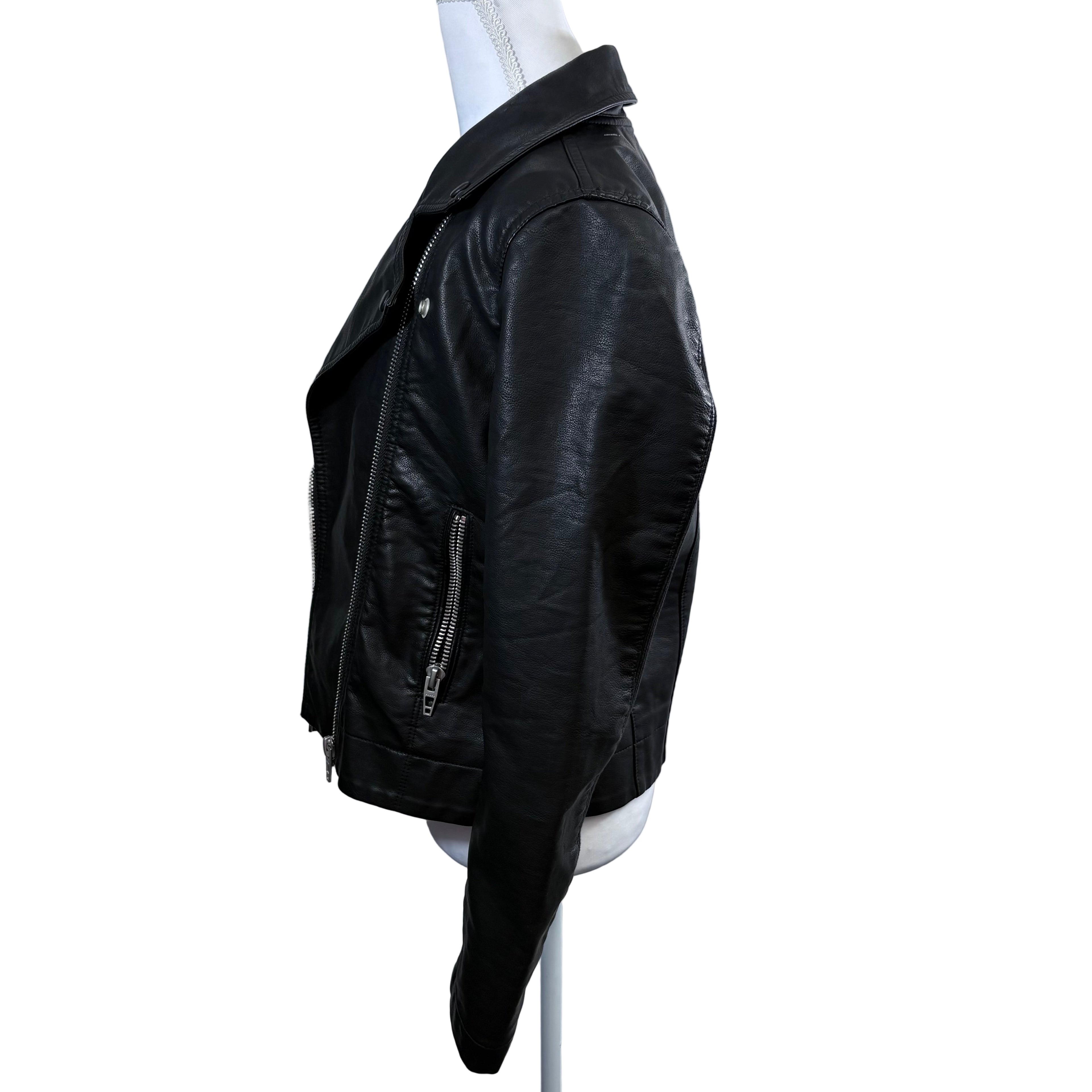 Blank New York faux leather jacket, size medium