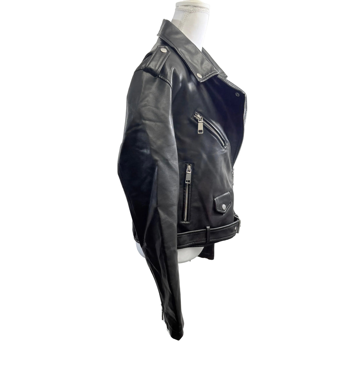 Rebecca Minkoff biker stye leather jacket, size large