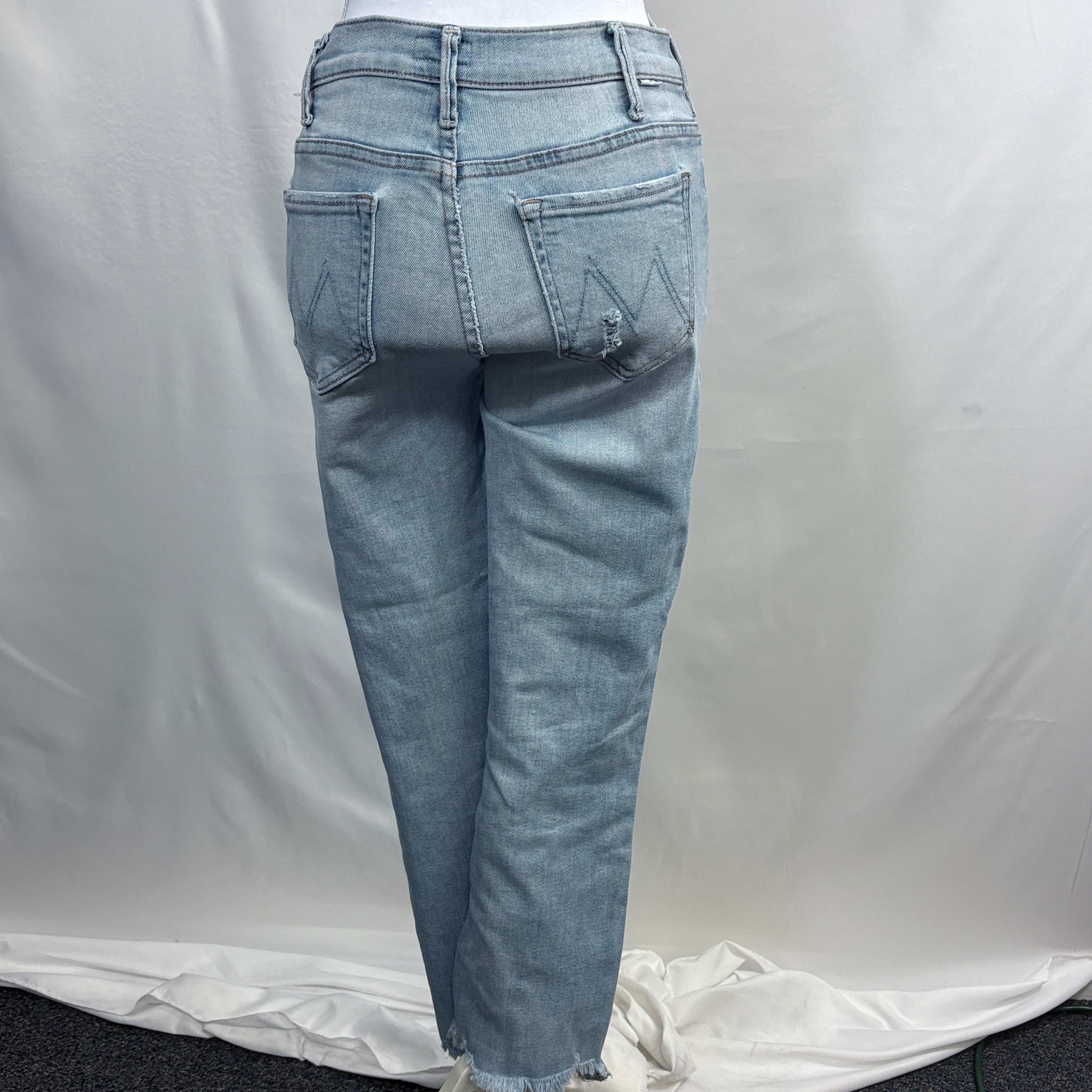 Mother Women's straight leg jeans, waist 27"