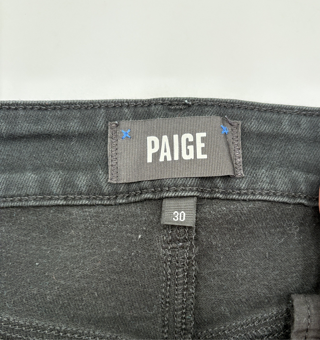 Paige Wide Leg Jeans, M, waist 30"