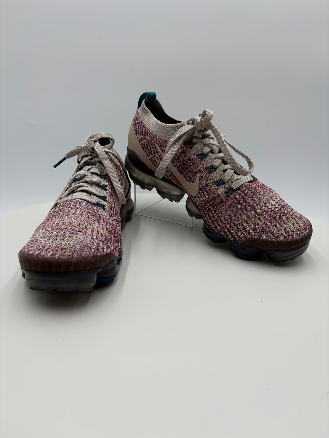 Nike Air Vapor Max FlyKnit 3 Desert Sand Vivid Purple AJ6910-007