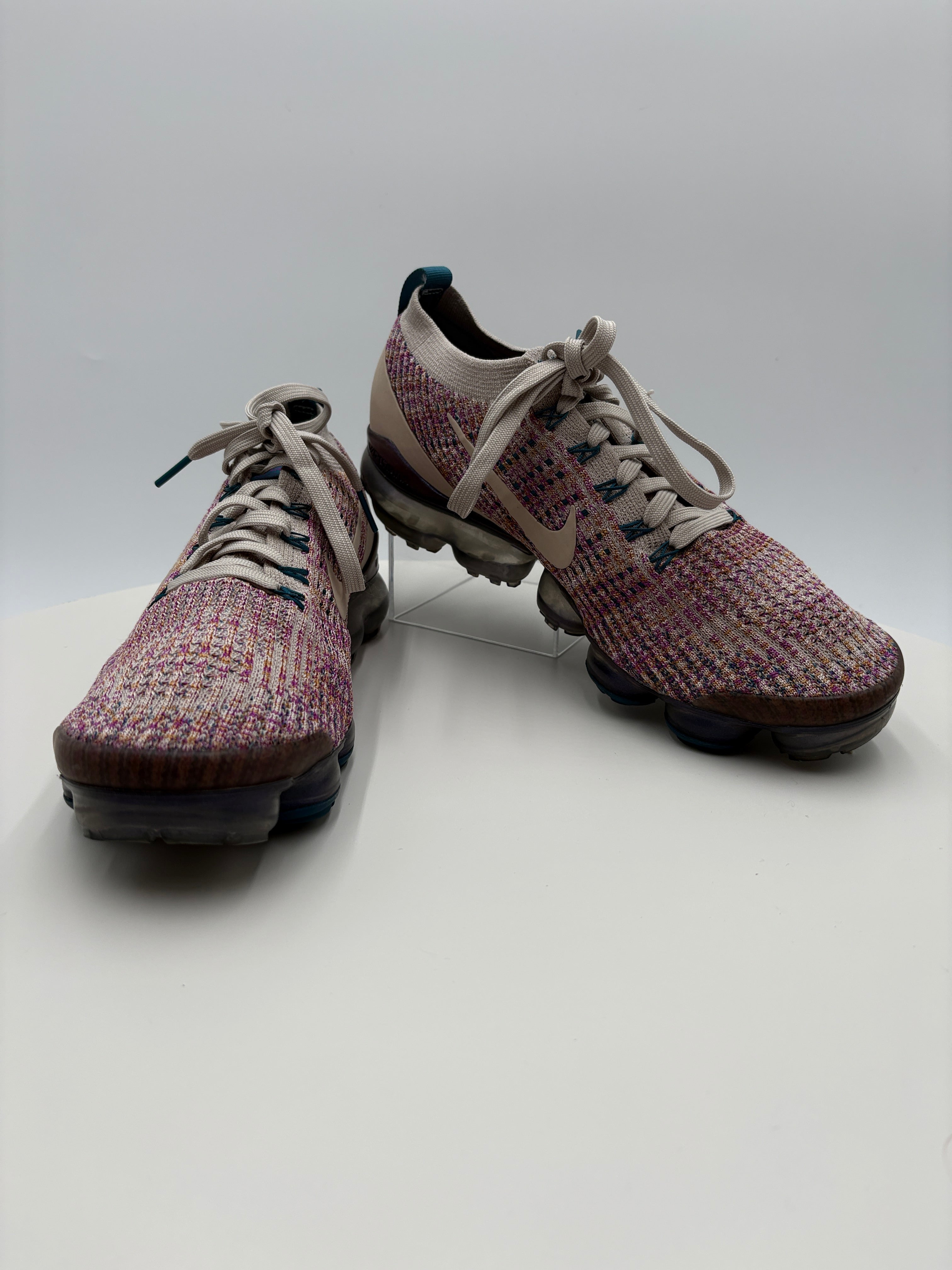 Nike Air Vapor Max FlyKnit 3 Desert Sand Vivid Purple AJ6910-007