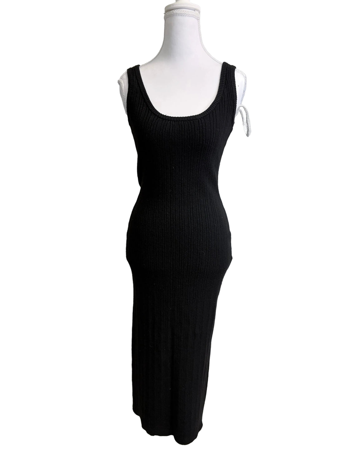 7 for all mankind black sleeveless dress, NWT