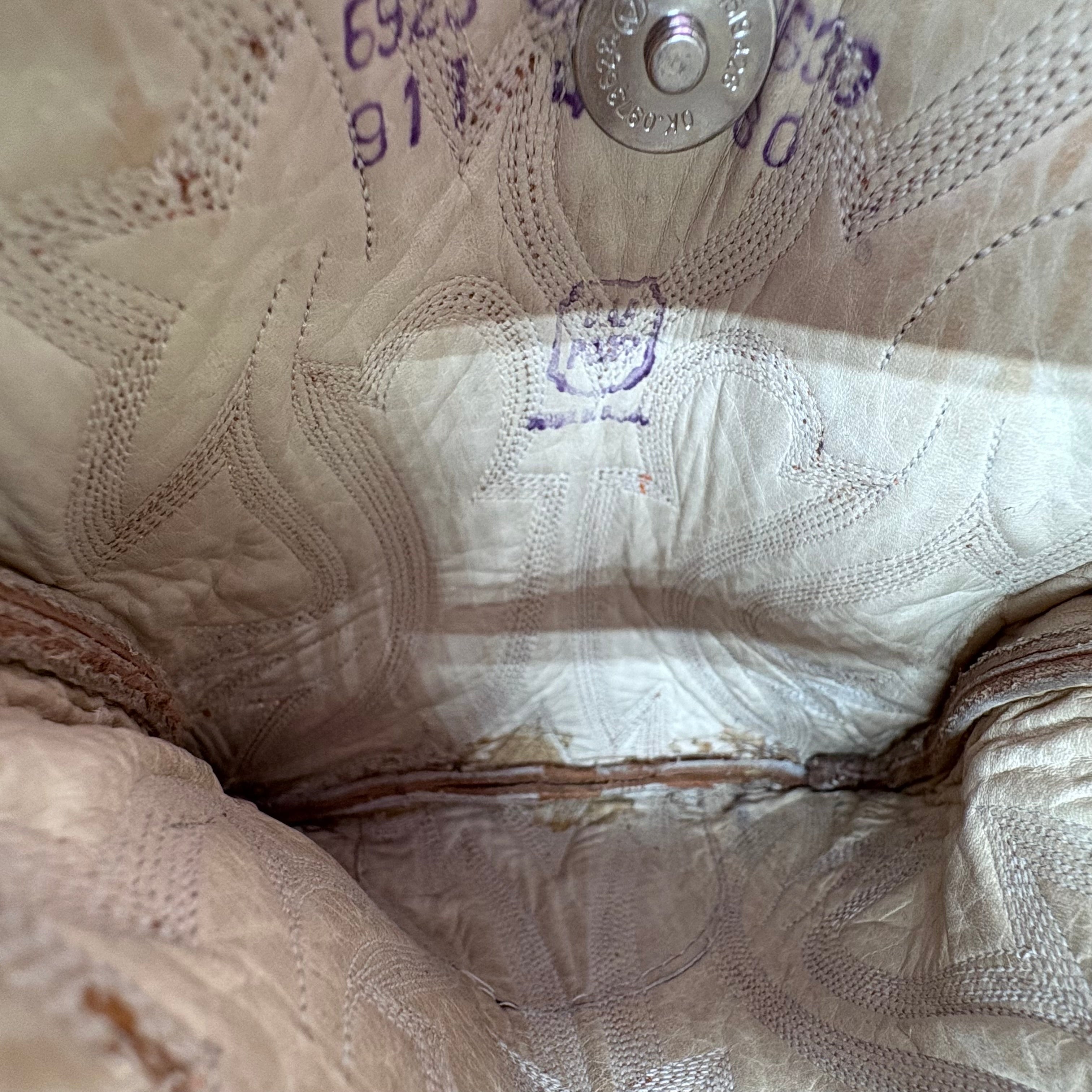 Cowboy boot purse handbag homemade