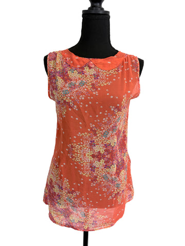 Cabi orange like new tank top