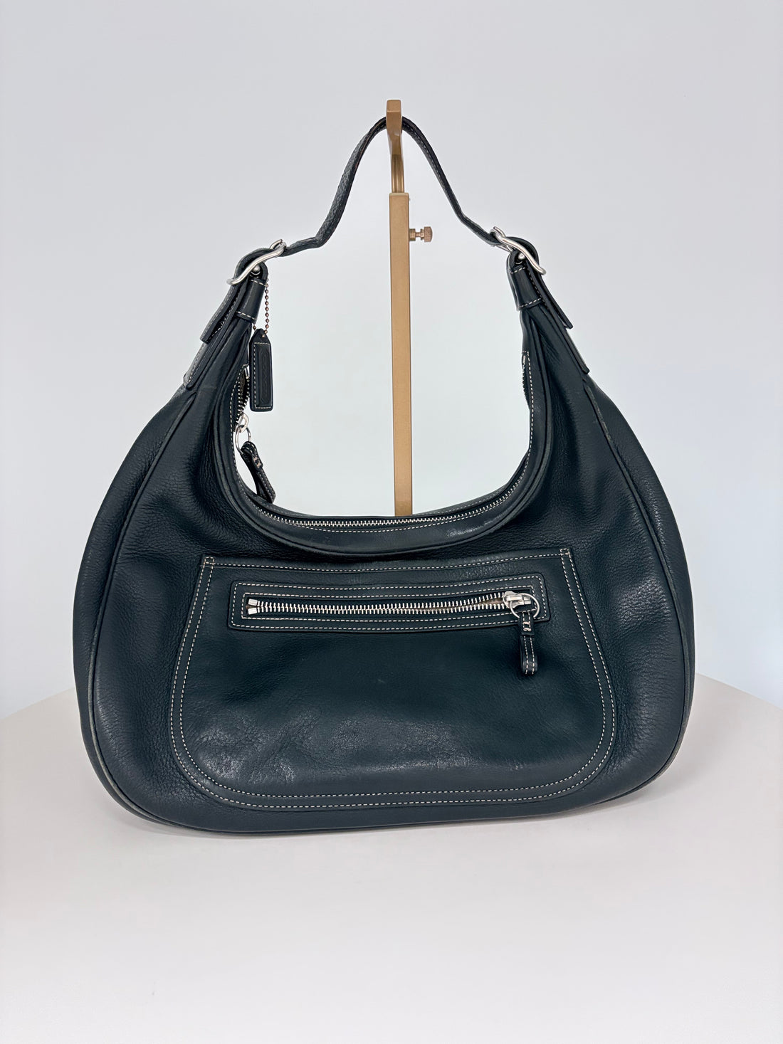 Authenticated Coach Shoulder Hobo Bag