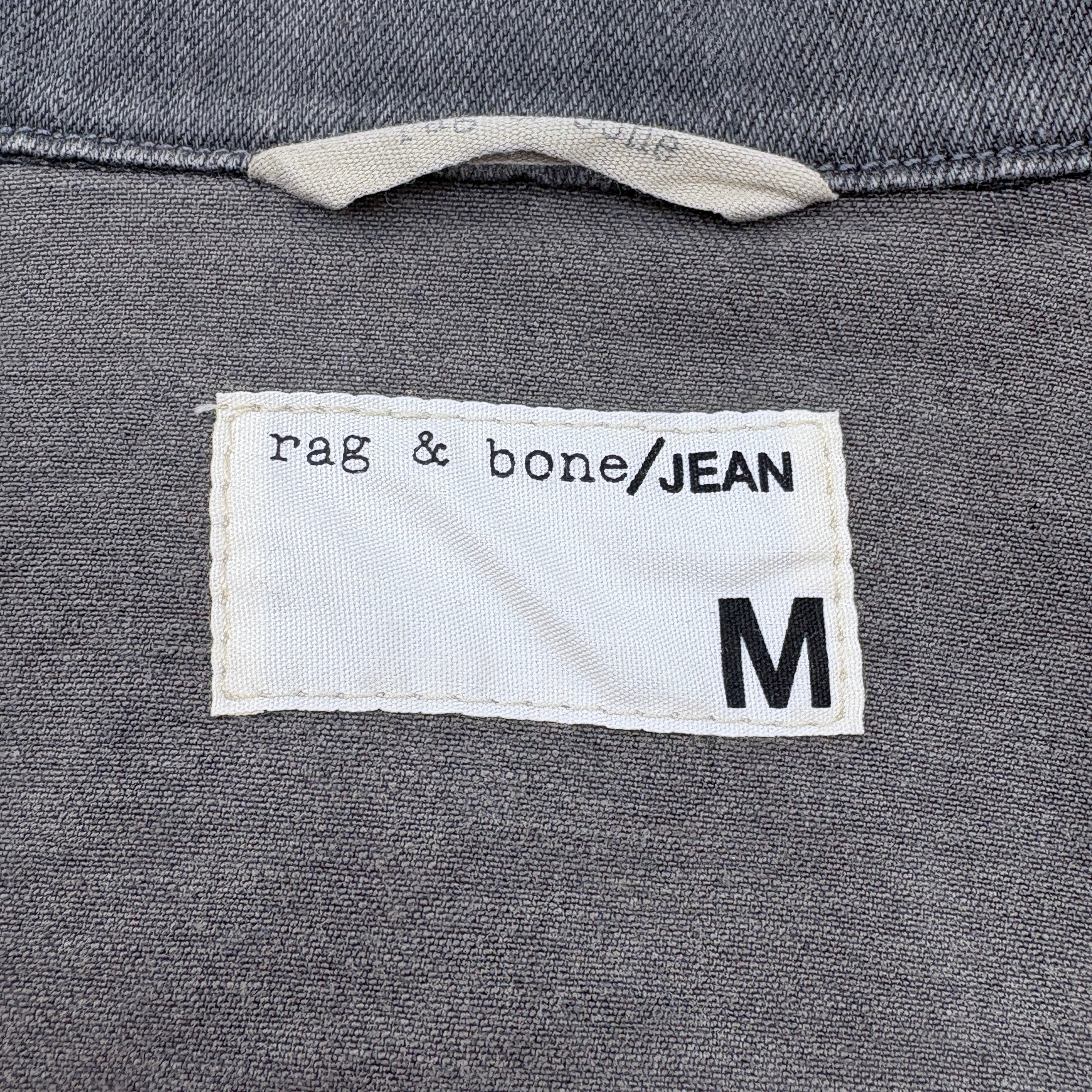 Rag & Bone Denim and Leather jacket, size medium