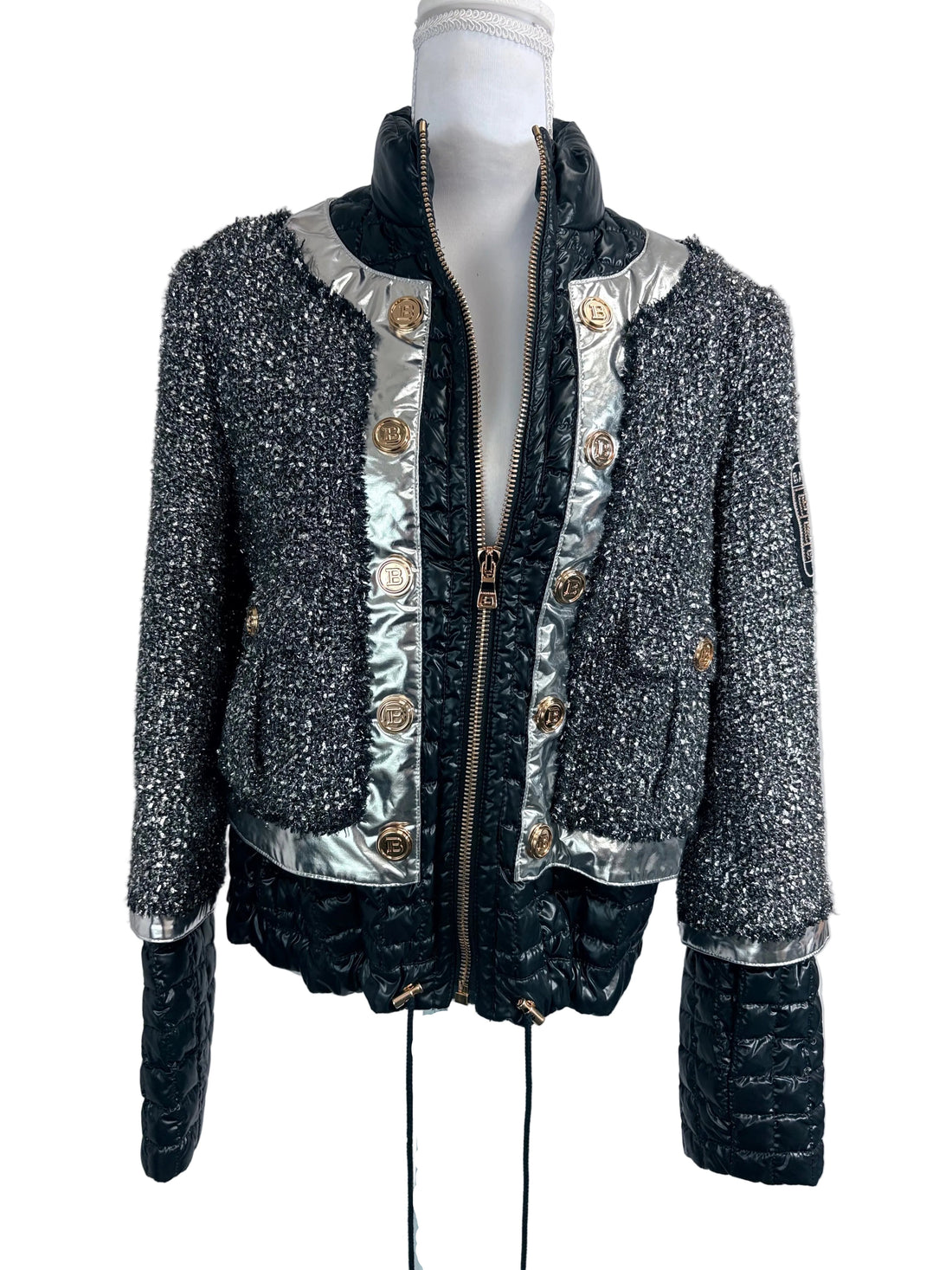 Authentic Balmain jacket, like new pure luxury