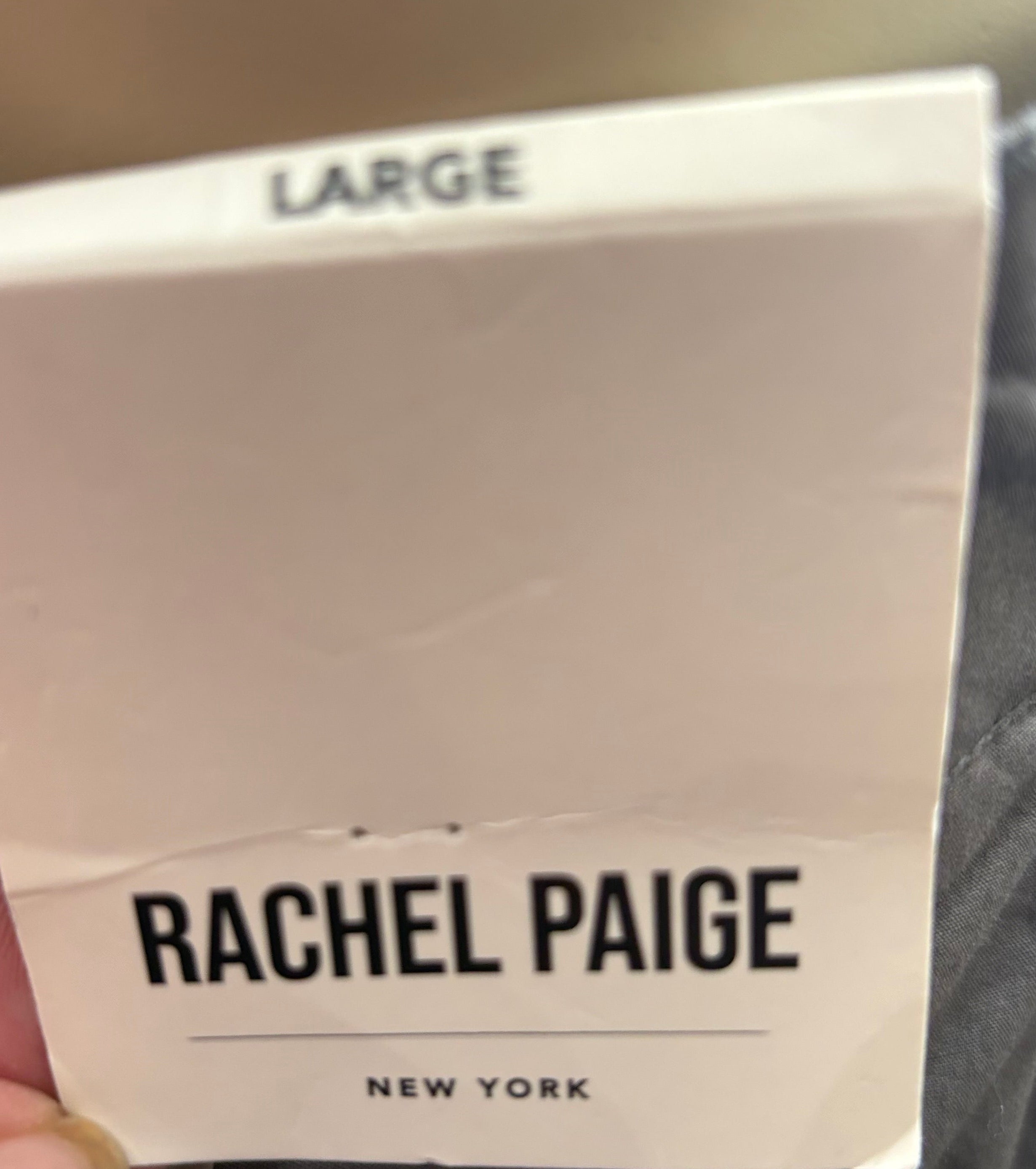 Rachel Paige Cargo pants NWT, size large, waist 33"