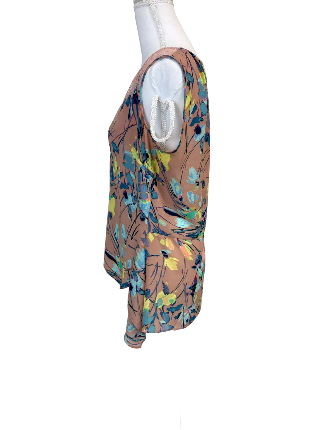 BCBG Maxazria beautiful floral print tank-top
