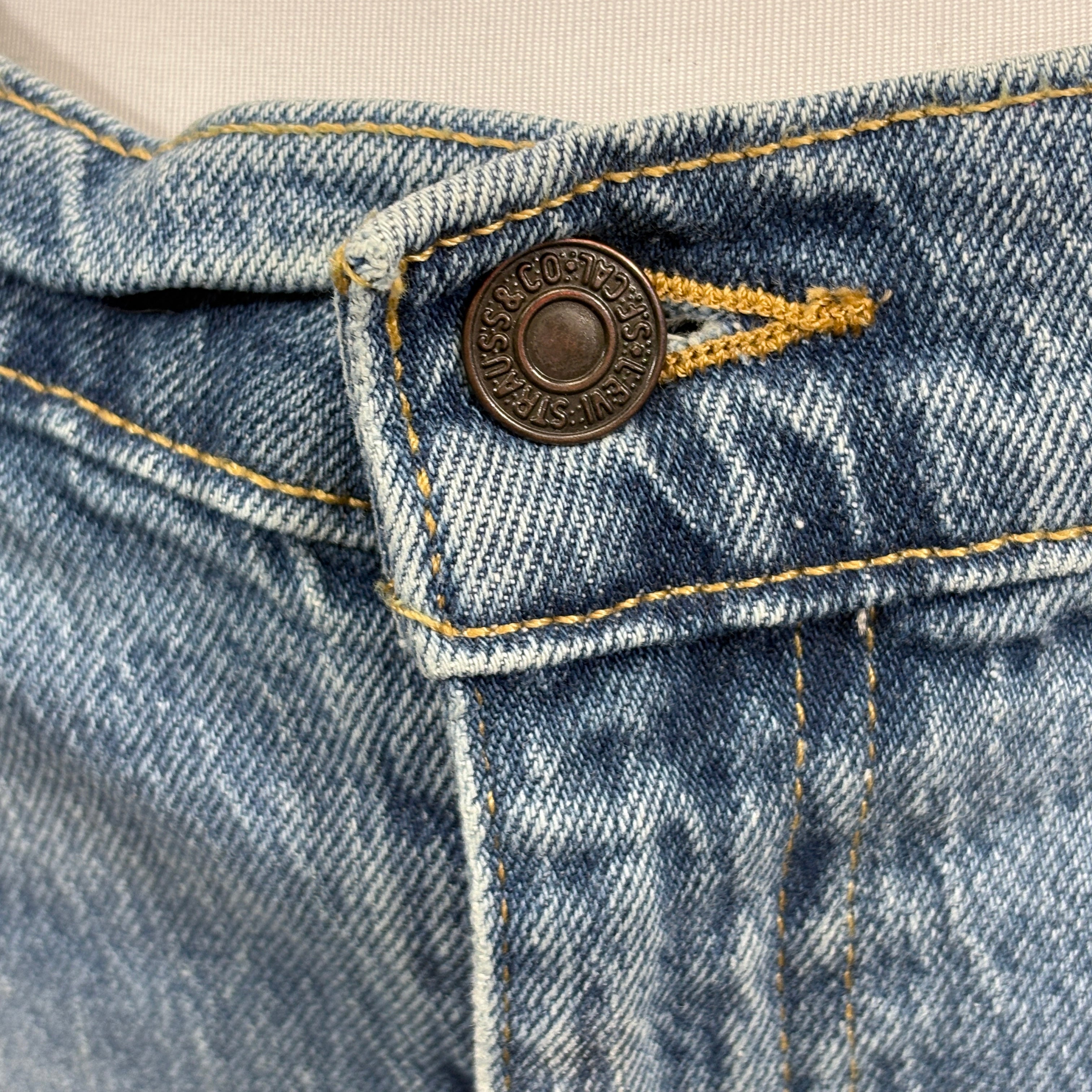 Levi 70's high flare jeans, waist 29"