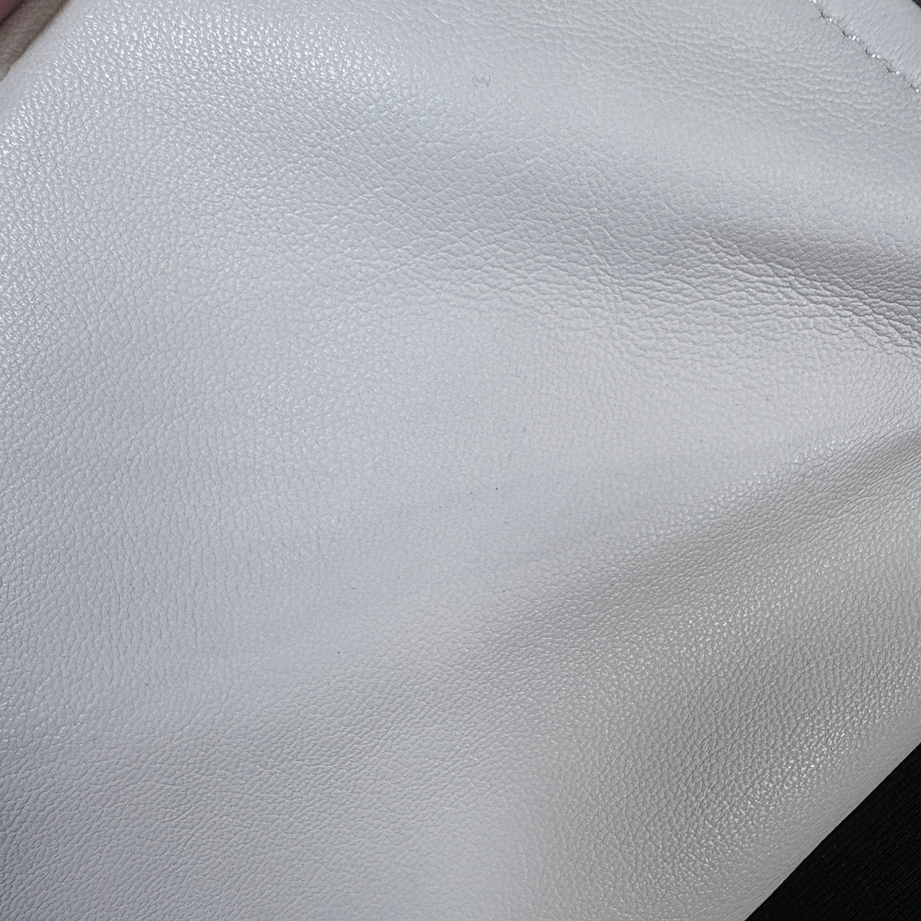 Truth by Republic Faux Leather cream Jacket, size small