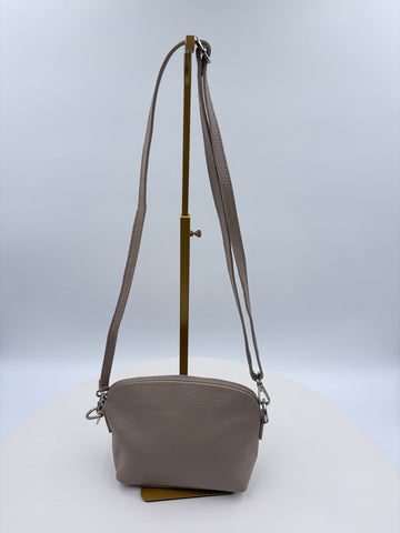 Borse In Pelle Tan Dome Crossbody