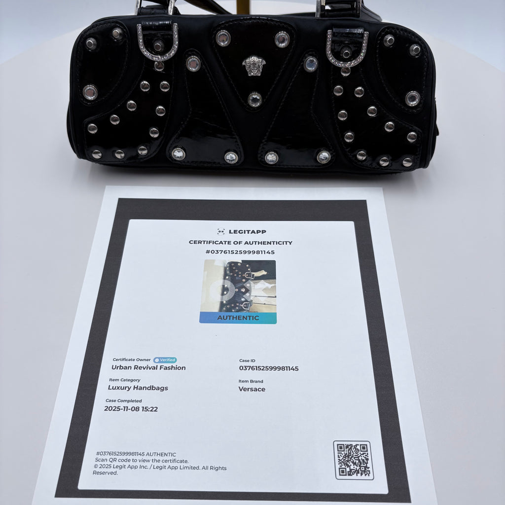 Authenticated Versace Handbag purse