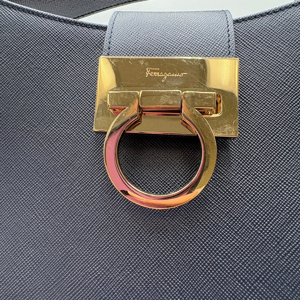 Authenticated Farragamo shoulder bag