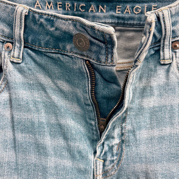 American Eagle woman's straight leg jeans, size 34"
