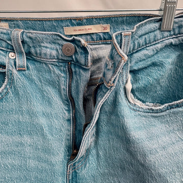 Levi 726 70's high flare jeans, waist size 30"