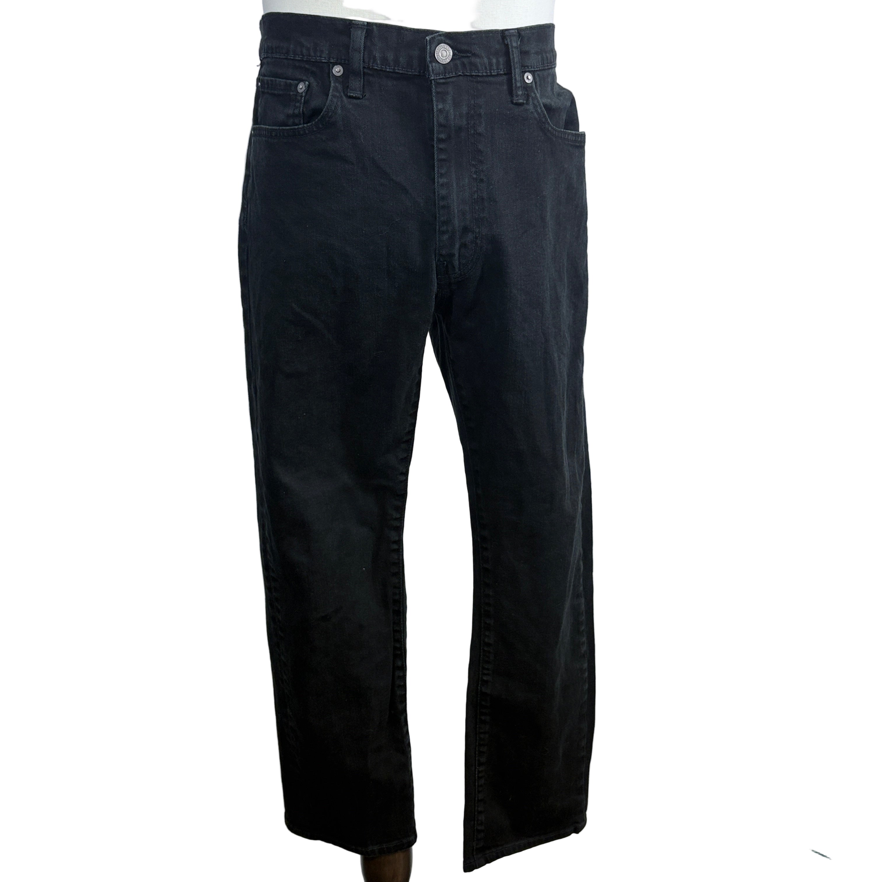 Levi Men's 513 Black Jeans, waist 36"