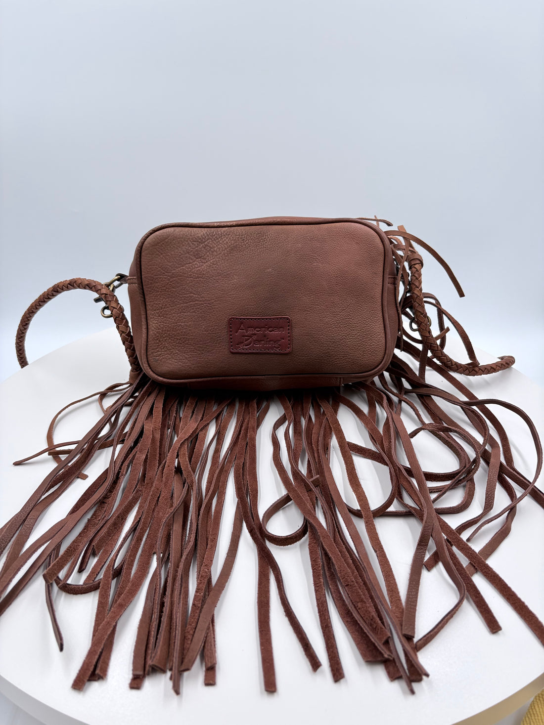 American Darling crossbody purse with fringe