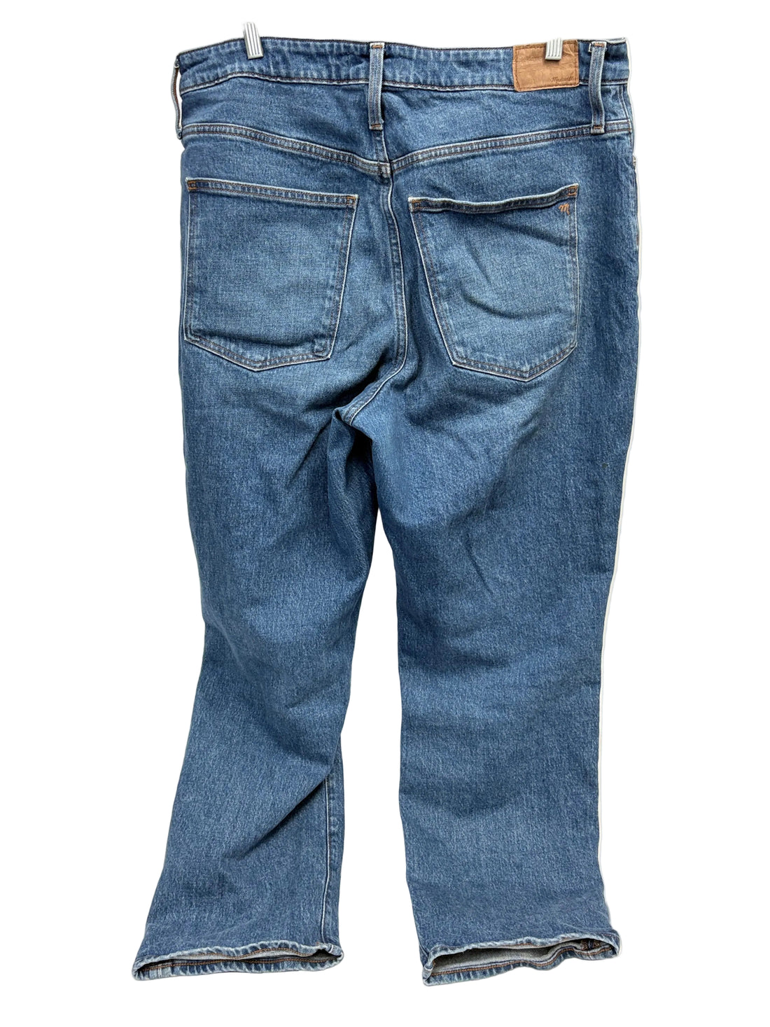 Madwell Curvy Perfect Vintage Straight Let blue jeans