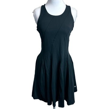 Lululemon sleeveless black dress with built in bra