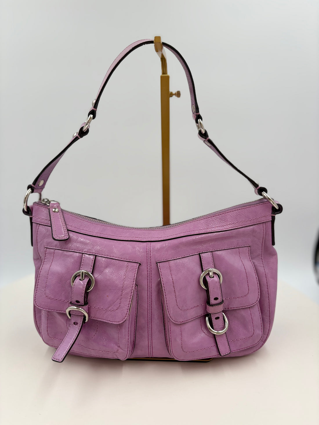 Authentic purple Coach handbag