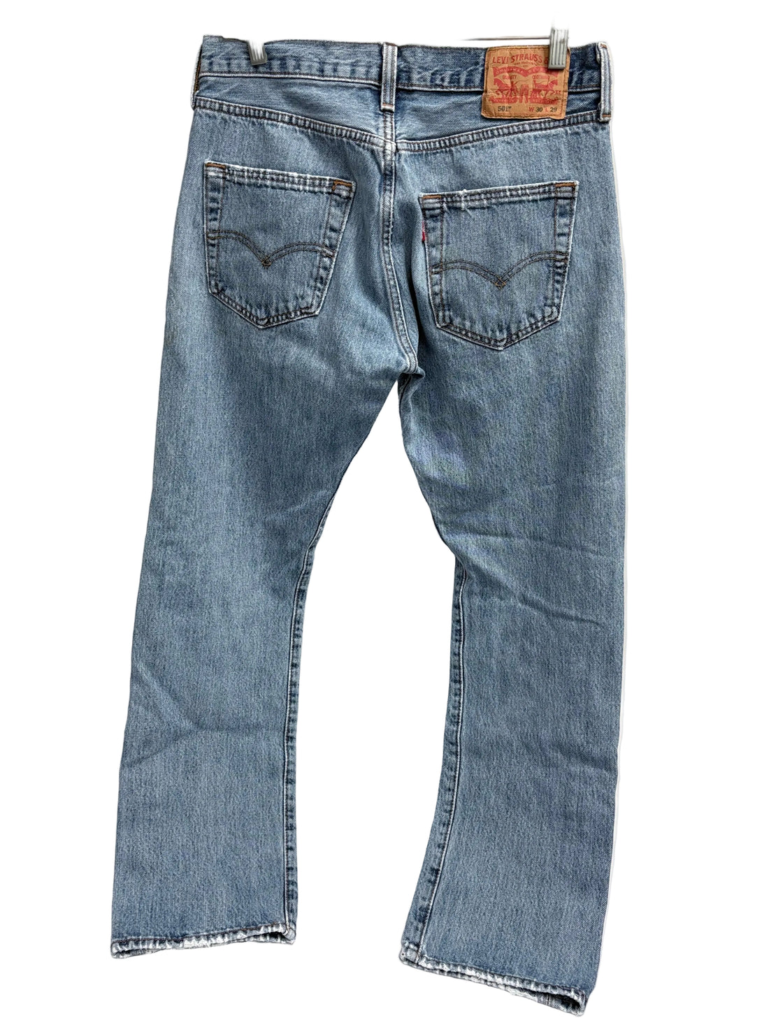 Levi 501 Pre-stained blue work jeans 30/29