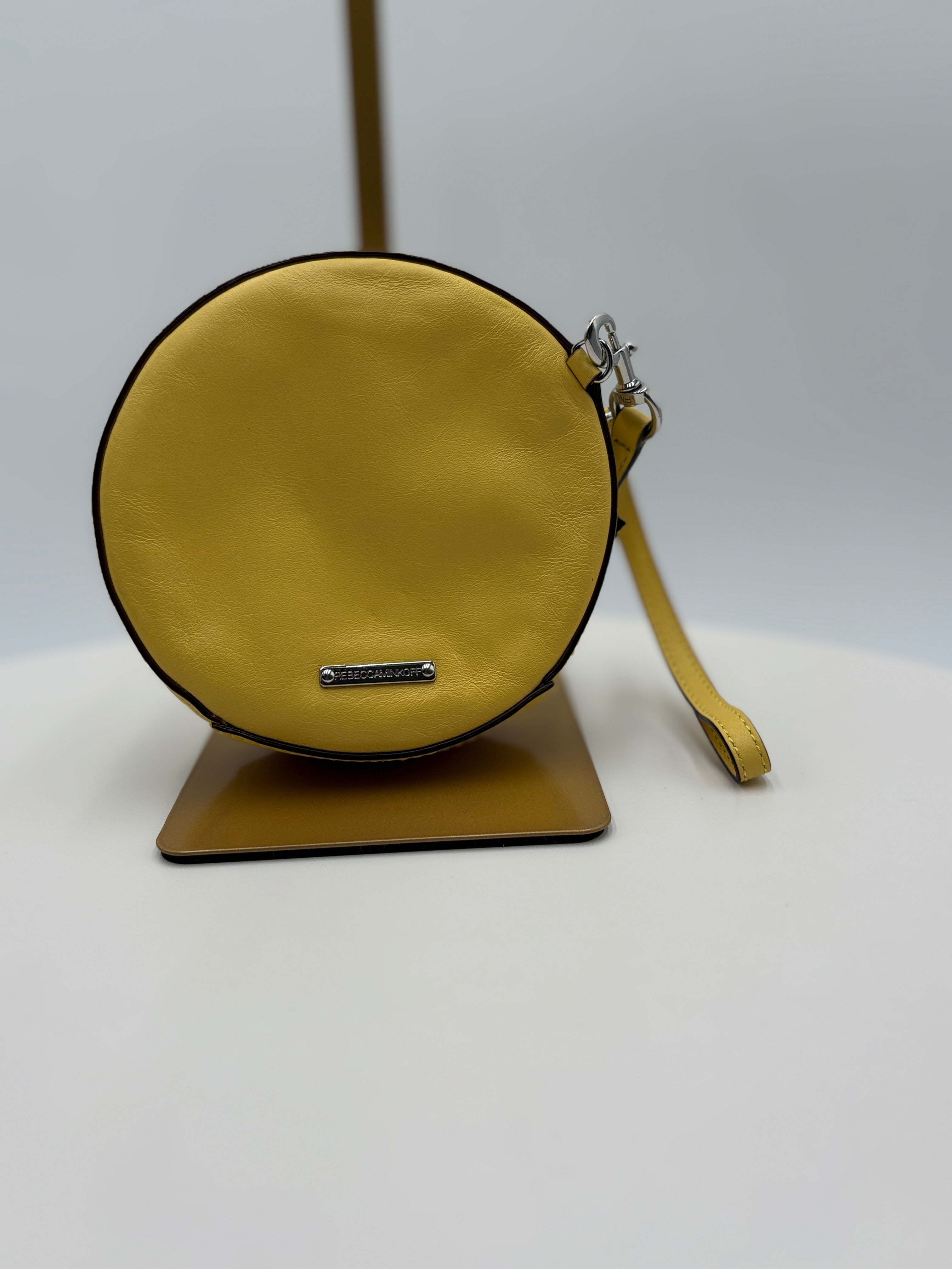 Rebecca Minkoff, Yellow round Cross Body purse