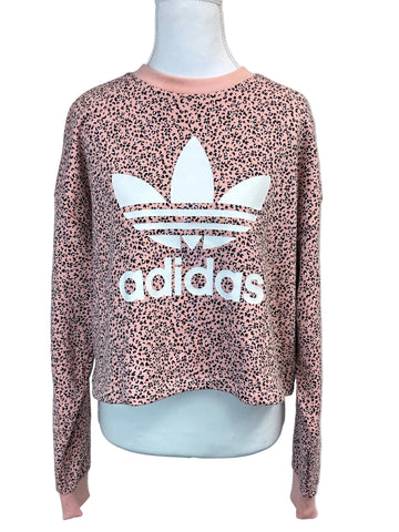 Adidas women's long sleeve cropped sweatshirt