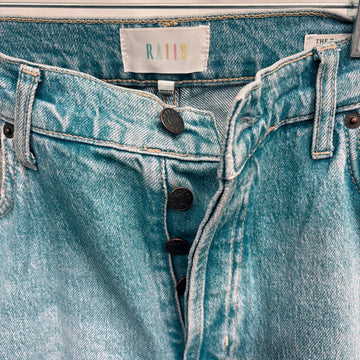 Rails Topanga High Rise Straight leg button fly jeans