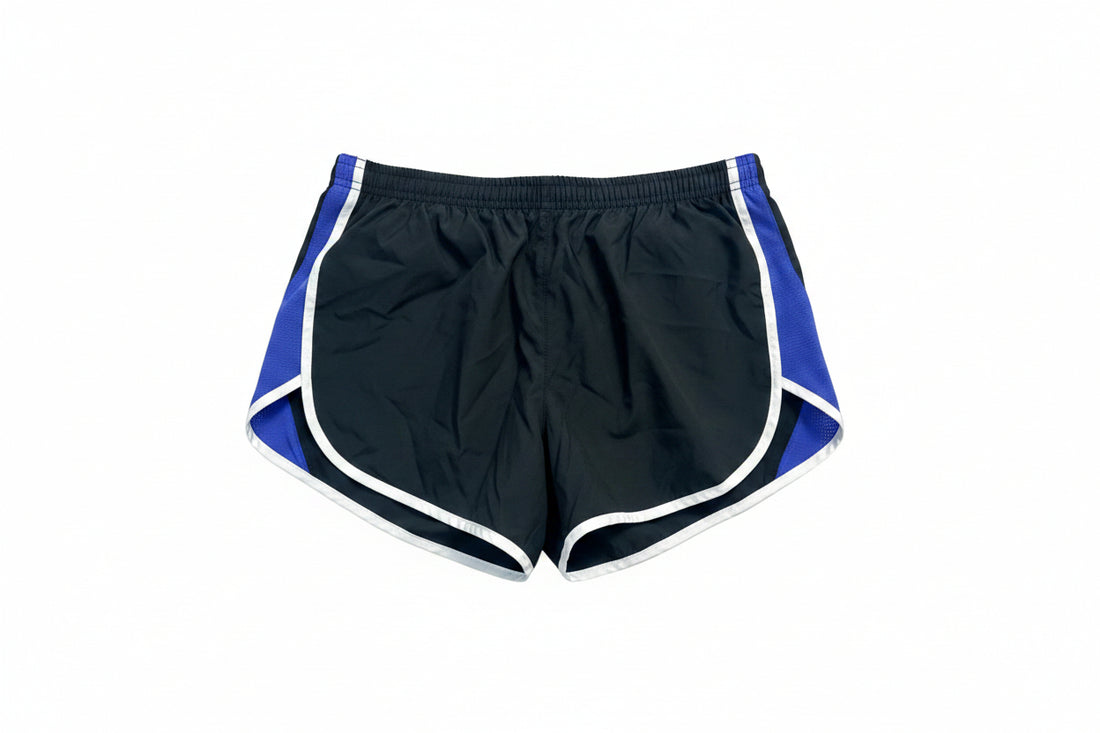 Nike black and purple shorts