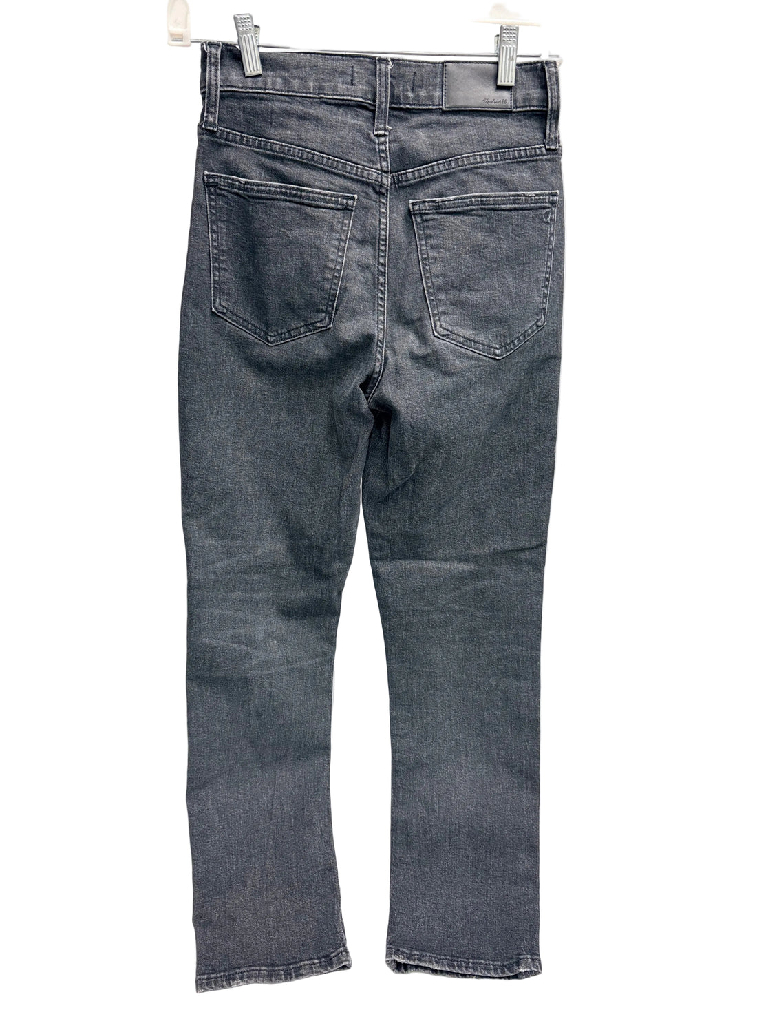 Madewell "The Perfect Vintage Crop black jeans
